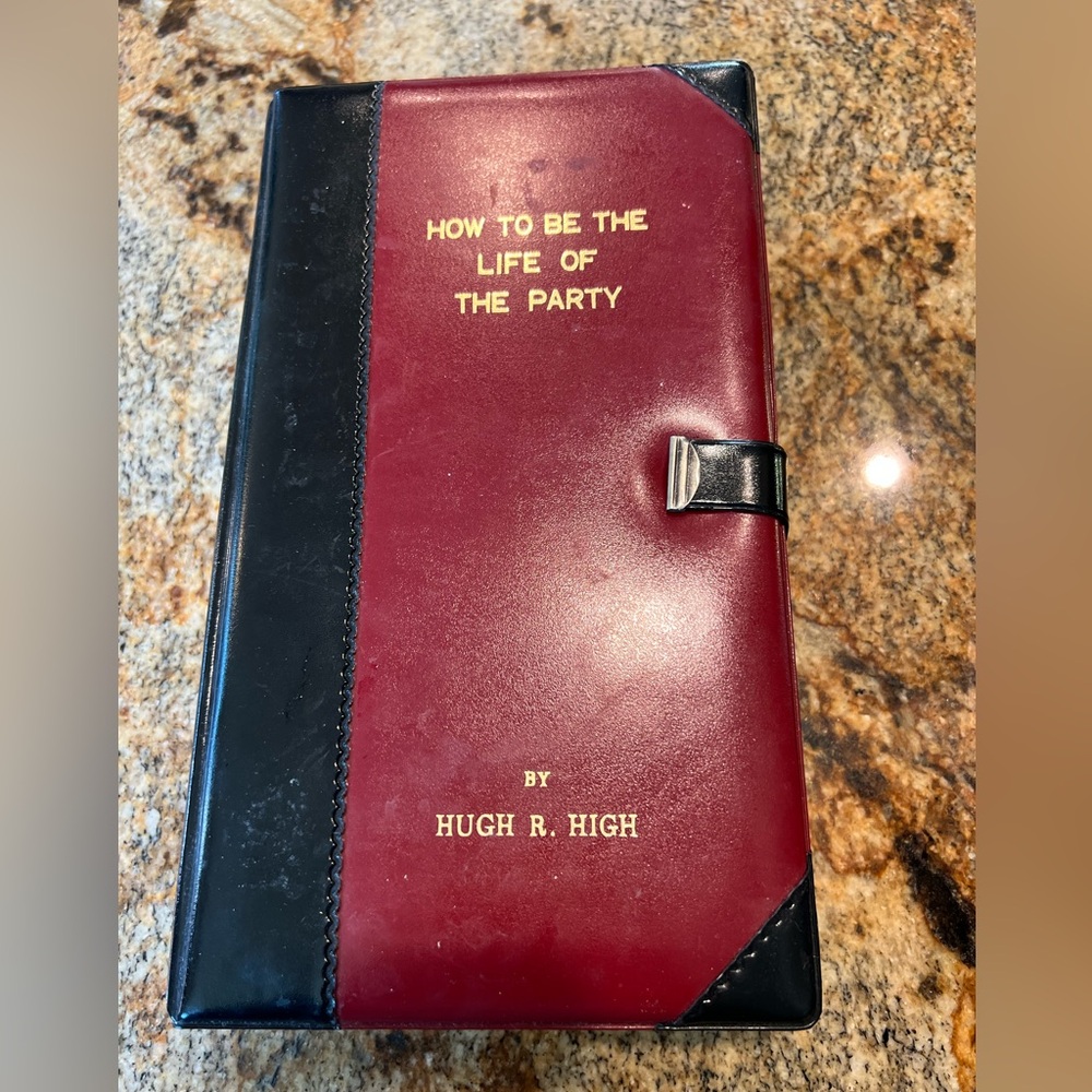 1968 Vintage “How to Be the Life of the Party” Gag Book by Hugh R. High